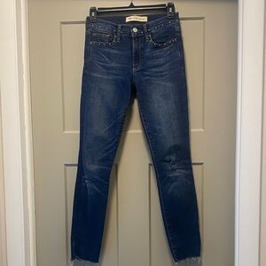 GAP Women's Dark Blue Skinny Jeans